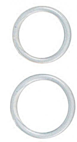 Silicone Rings Large/X-Large - Clear