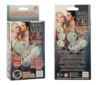 Vibrating Support Plus  Extended Enhancement System - Clear