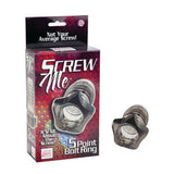 Screw Me 5 Point Bolt Ring - Smoke