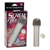 Screw Me Instant Activation Sleeve - Smoke