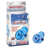 Magnetic Power Ring Dolphin Rider Double Ring - Blue