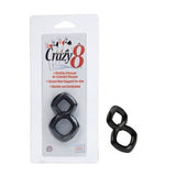 Crazy 8 Ring - Black