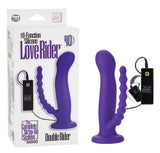 10-Function Silicone Love Rider Double Rider - Purple