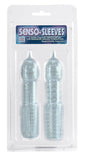 Silicone Senso Sleeves - Clear