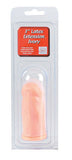 Latex Extension Smooth Cock Head 3-inch - Ivory