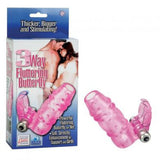3-Way Arouser Fluttering Butterfly - Pink