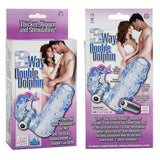 3-Way Arouser Double Dolphin - Blue