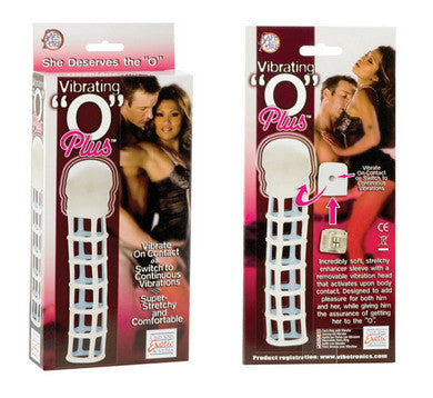 Vibrating O Plus - White