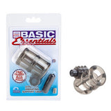 Basic Essentials Stretchy Vibrating Support Cage - Smoke
