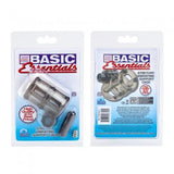 Basic Essentials Stretchy Vibrating Support Cage - Smoke