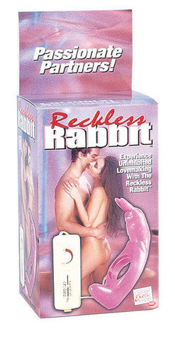 Reckless Rabbit Massager - Pink