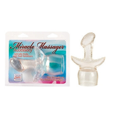 Miracle Massager Accessory With Probe - Clear