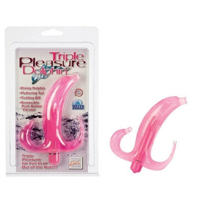 Triple Pleasure Dolphin - Pink