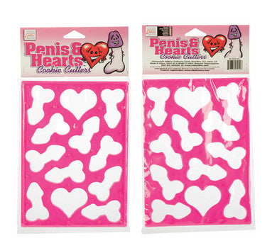 Penis And Heart Cookie Cutter