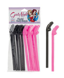 Girl's Night Playful Party Straws - 10 Pack