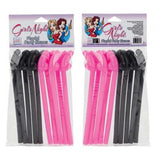 Girl's Night Playful Party Straws - 10 Pack