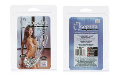 Cleopatra Collection Nipple Chain - Silver