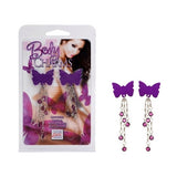 Body Charms - Purple Butterfly