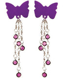 Body Charms - Purple Butterfly