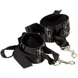 Bound By Diamonds Ribbon Wrist Cuffs