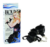 Bound By Diamonds Ribbon Wrist Cuffs