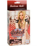 Inked Tattoo Wrist Cuffs