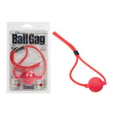 Silicone Ball Gag - Red