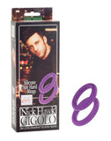 Nick Hawk Gigolo Silicone Stay Hard Rings - Purple
