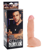 Nick Hawk Gigolo Genuine Cast Dildo With Movable Balls