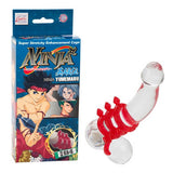 Ninja Yumemaru Diamond Cock Cage - Red