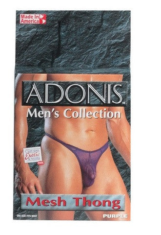 Adonis Mesh Thong - Purple