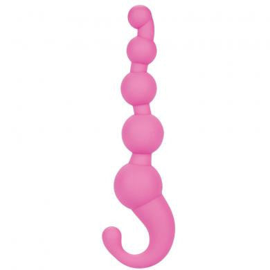 L'Amour Premium Silicone Beaded Probe - Pink