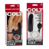 Colt Hefty Probe Inflatatable Butt Plug - Black