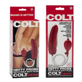 Colt Hefty Probe Inflatable Butt Plug - Red