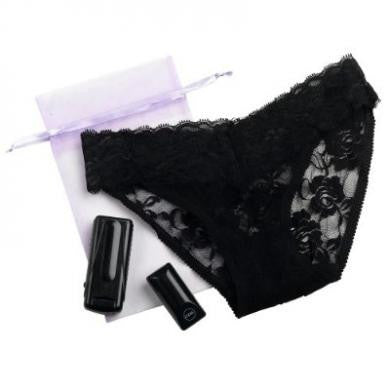 Dr. Laura Berman Astrea I Remote Vibrating Briefs - Black