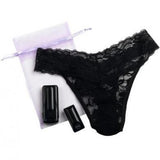 Dr. Laura Berman Astrea II Remote Vibrating Thong - Black