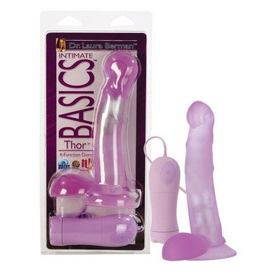 Dr. Laura Berman Intimate Basics 4 Function Dong - Thor - Pink