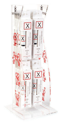 X on the Lips Lip Balm - 12  Piece Tower Display