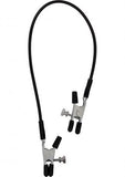 Blackline Adjustable Alligator Clamps - Rubber Tether