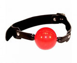 Sex And Mischief Solid Red Ball Gag