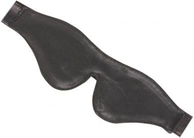 Leather Blindfold - Black
