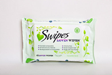 42 Count Cucumber Scented Swipes Lovin Wipes