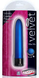 Velvet Vibe Me Petite Waterproof Multi-Speed Massager - Blue