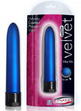 Velvet Vibe Me Petite Waterproof Multi-Speed Massager - Blue