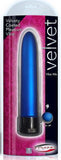 Velvet Vibe Me Waterproof Multi-Speed Massager - Blue