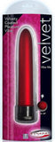 Velvet Vibe Me Waterproof Multi-Speed Massager - Red