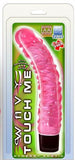 Wavy Touch-Me Penis - Pink