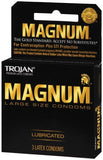 Trojan Magnum Large Size Condoms - 3 Pack