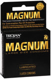 Trojan Magnum Large Size Condoms - 3 Pack