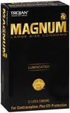 Trojan Magnum Large Condoms - 12 Pack TJ64212